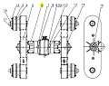 Редуктор в сборе GR215 83513200 Редуктор в сборе GR215 83513200