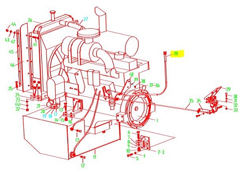 Трос отсечки топлива 250900564/LW300F Трос отсечки топлива 250900564/LW300F