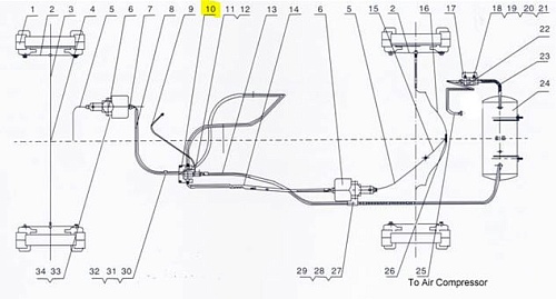Датчик тормозной XM60D лягушка Датчик тормозной XM60D лягушка