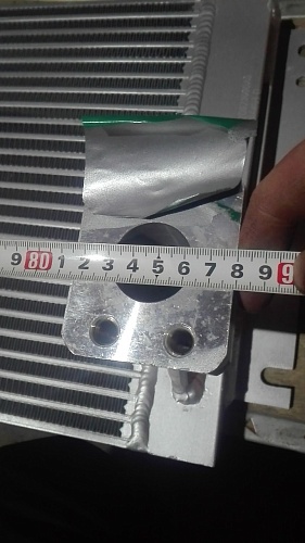 Радиатор масляный 9F653-02D020000A0 Радиатор масляный 9F653-02D020000A0