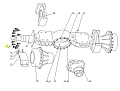 Шпилька/гайка 80067001 M26/22/20*1,5*94/8041001 Шпилька/гайка 80067001 M26/22/20*1,5*94/8041001