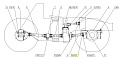 Шпилька кардана ZL50G2-04001 SL50W D16 L71 Шпилька кардана ZL50G2-04001 SL50W D16 L71